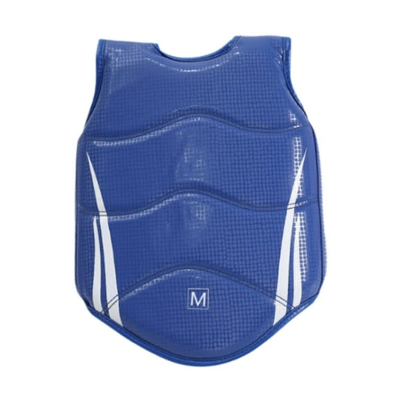 koolsoo Karate Chest Guard Heavy Punching Gear Mma Muay Thai Training Body Protector blue M