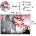 thumbnail image 5 of Fondo de vinilo para fotografía de Halloween, terrorífico, de 2,1 x 1,5 m, con fantasmas sangrientos, para decoración de fiestas de Halloween, accesorios para fotomatón, 5 of 5