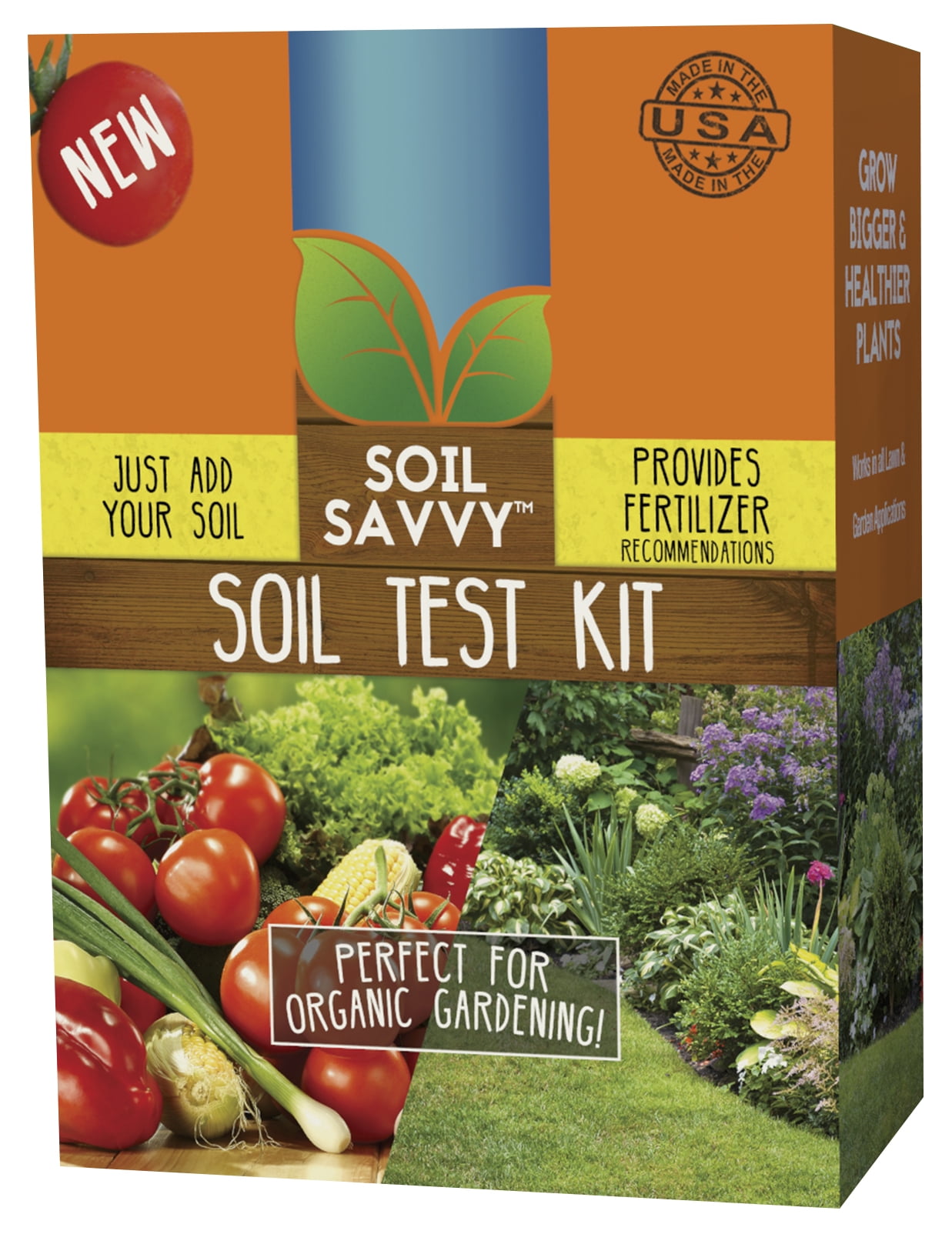 Soil Savvy Sure Fertilizer Test Kit Understand What Your Lawn Or Garden Needs 