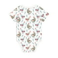 thumbnail image 5 of Balery Funny Chicken Pattern Baby Climbing Clothes Infant Bodysuit Cute Infant Bodysuit Baby Romper-6 Months, 5 of 7