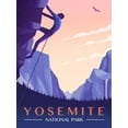 thumbnail image 2 of Wickstrom, Martin 25x32 White Modern Wood Framed Museum Art Print Titled - Yosemite National Park, 2 of 4