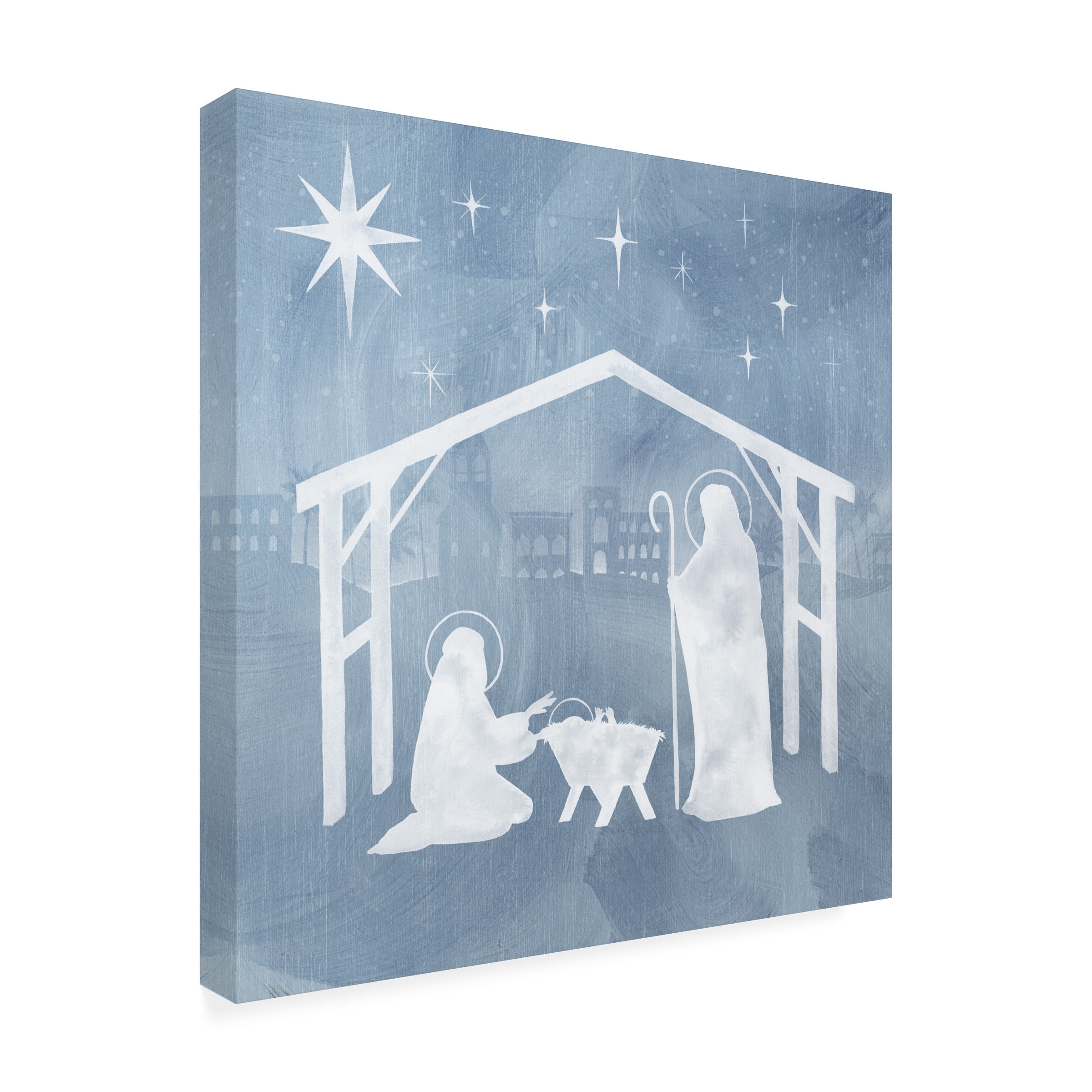 Grace Popp 'Star of Bethlehem I' Canvas Art