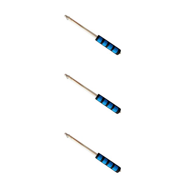 Matsuzay Guía Asta de bandera Acero inoxidable Puntero didáctico Guías turísticos 2m Azul Type1