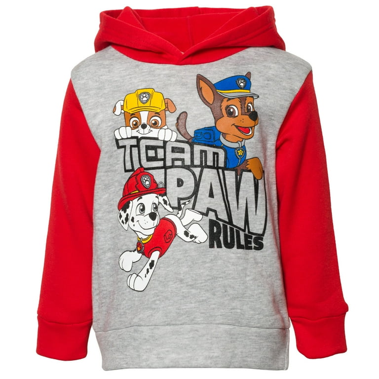 and Pullover Pants Chase Set Paw Kid Toddler Rubble Big Toddler Outfit Marshall to Hoodie Boys Patrol Fleece