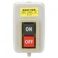 thumbnail image 3 of 3P Push Button Switch, On Off Button Switch, 110/220/380V Self-Locking For Car Modification SwitchCar Boat Track, 3 of 8
