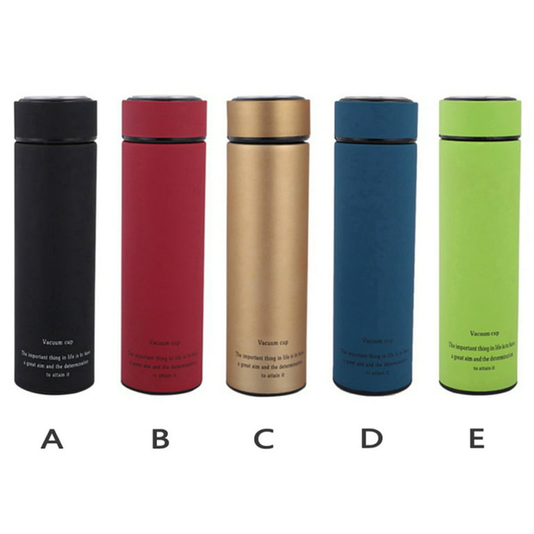 2 Stainless Steel Vacuum Flask Bottle Thermos Hot Cold Tea Coffee Insulated  17oz