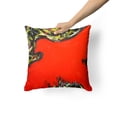 thumbnail image 2 of Scared Crow Fabric Decorative Pillow, 2 of 4