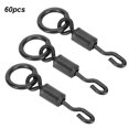 thumbnail image 2 of Fishing  Swivels, Lightweight Portable Single Hook Fishing Swivels, For Sea/ Fishing Carp Fishing Tackle Fishing Lover, 2 of 8