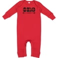 thumbnail image 2 of Inktastic First Birthday Buffalo Plaid Lumberjack Baby Romper Coveralls, 2 of 4