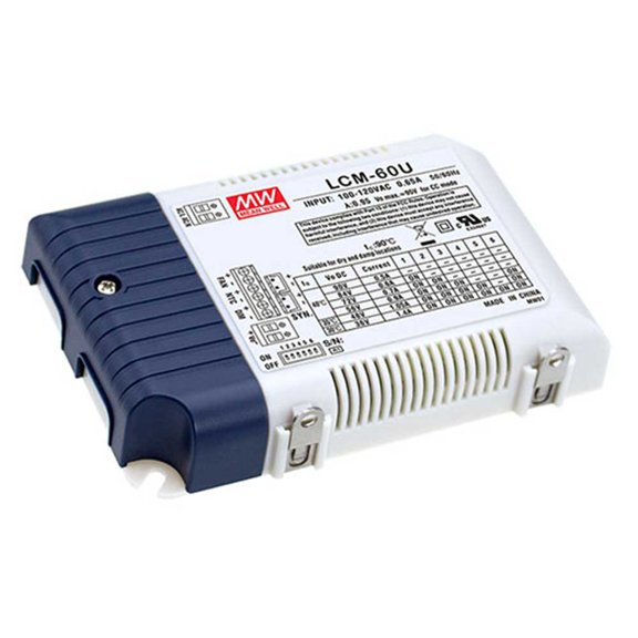 LED Power Supplies 50.4W 90-132Vin 3in1 500-1400mA slct curr