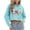 A04 Light Blue, variant on Xdegoge Womens Valentines Sweatshirt Long Sleeve Drawstring Hoodie Cute Playful Love Heart Print Pullover Casual Lightweight Trendy Cropped Hoodies