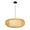 Natural-3 60CM, variant on TFCFL Hand-Woven Bamboo Pendant Light Fixture, 23.6" Bamboo Rattan Hanging Lamp, One-Light Adjustable Boho Basket Handmade Woven Pendant Lighting for Dining Living Bedroom Kitchen Farmhouse