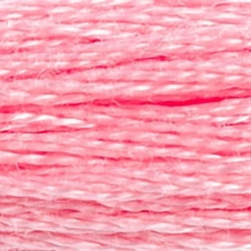 DMC Mouline 117-776 Six-Strand Embroidery Thread, Medium Pink, 8.7-Yards