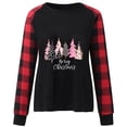 thumbnail image 4 of SELONE Funny Christmas Shirts for Women Long Sleeve Xmas Pullover Tops Merry Christmas Tees Blouses Christmas Themed Clothing Christmas Outfits Ideas Holiday Attire Party Collection Red XL, 4 of 4