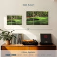 thumbnail image 4 of Elephant Stock Augusta National 11th Hole I Wall Art - Horizontal Multi Panel Canvas - Living Room Wall Decor - Sports Multi Panel - Green And Brown Decor By Marci Rule - 33" x 20", 4 of 8