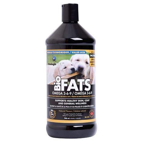 BiologicVET BioFATS Omega 3-6-9 Fatty Acid Food Supplement for Dogs and Cats