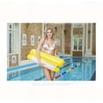 thumbnail image 5 of Pool Floaties for Adults, Inflatable Pool Float Portable Floating Water Hammock Pool Floaties with Bottom Mesh for Vacation Fun and Rest, 5 of 5