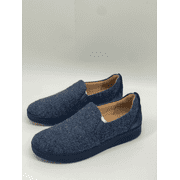FitFlop Women's Rally E01 Merino Wool-Mix Skate Sneakers - Midnight Navy 9