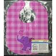thumbnail image 2 of Purple Elephant Baby Bib, 2 of 3
