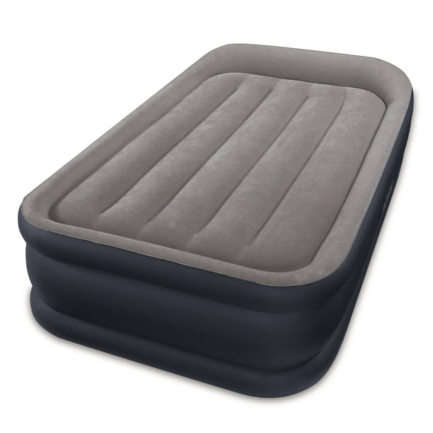 Intex Dura Beam Standard Deluxe Pillow Rest Airbed Built in Pump, - Walmart.com
