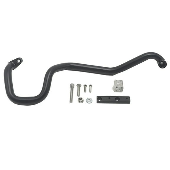 ZPAQI Motorcycles Exhaust Shield Motorbike Cover Guard Black for Pan America 1250 ADV