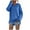 Dark Blue, variant on Hoodies for Women Pullover Lightweight Fleece Sweatshirt Athletic Cozy Long Sleeve Sport Hooded Purple XL