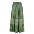 thumbnail image 5 of Sonducket larga plisada para niñas, faldas estampadas de cintura alta Retro bohemias, ropa de verano para novia e hija de vacaciones Type1 NO1 Sonducket CBP588675, 5 of 5
