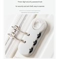 thumbnail image 2 of 22-inch 55cm Multi-Function ABS+PC Travel Suitcase with 360° Universal Silent Wheels, 3-Digit Combination Lock, USB Port, Folding Cup Holder, Side Hook & Design - Available in Blue, Black, Yellow,, 2 of 6