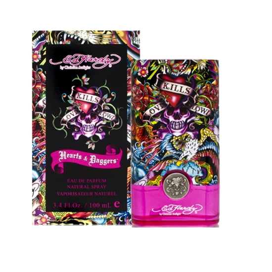 Christian Audigier Ed Hardy Hearts & Daggers Eau de Parfum, Perfume for Women, 3.4 oz