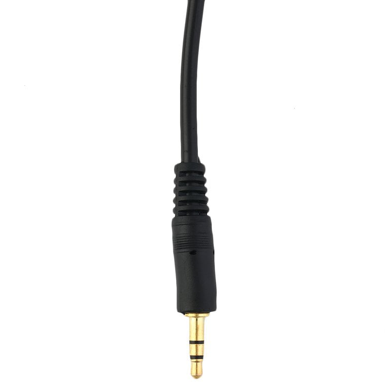Black Male to Female Stereo Audio Extension Cable Nickel-plated connectors perfect choice for stereo headphones speakers