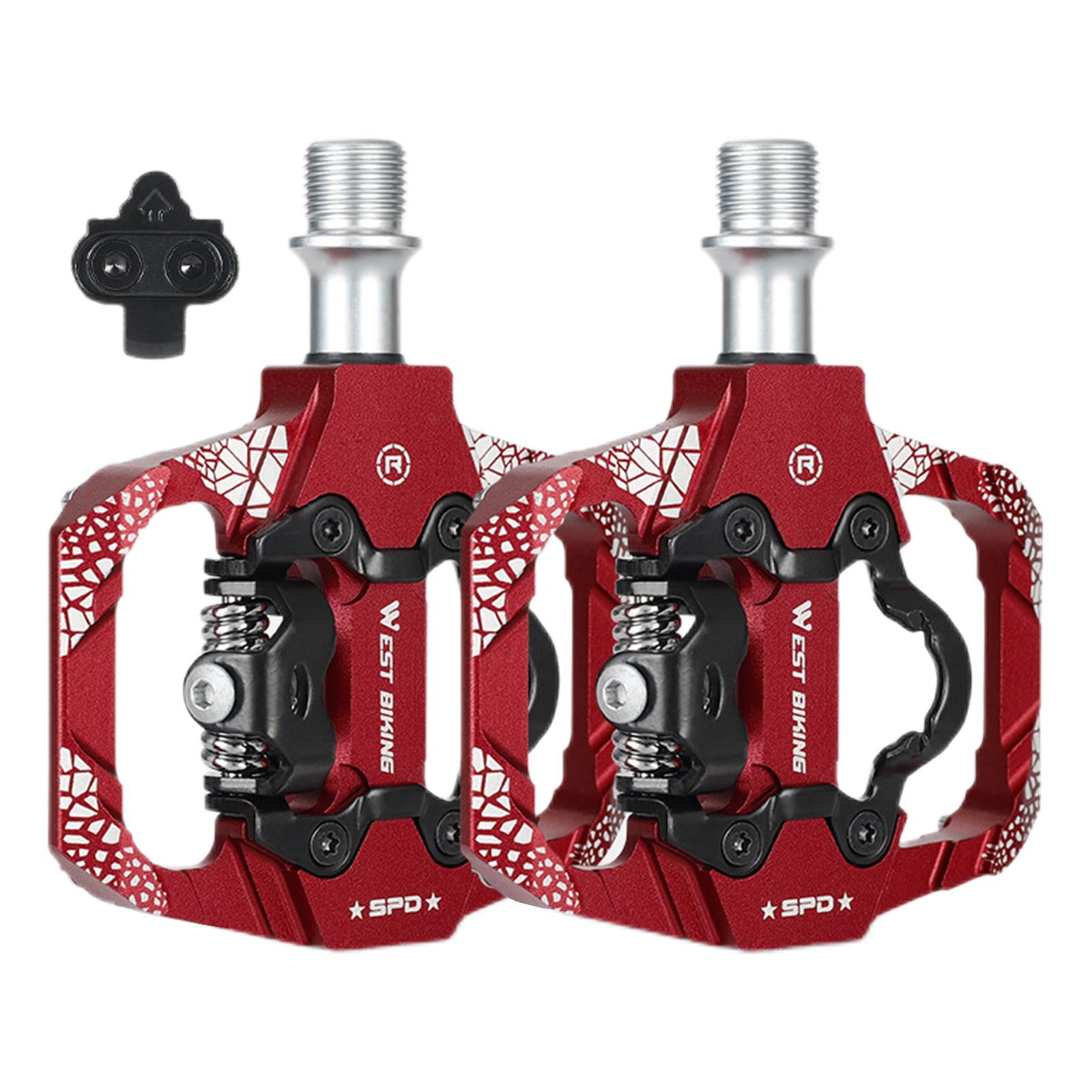 spd pedals red