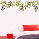 thumbnail image 5 of Cute Monkeys Climbing Tree Vines pegatinas de pared, calcomanías extraíbles para guardería, murales TUNC Sencillez, 5 of 5