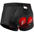 thumbnail image 1 of Cycling Underwear Men,Padding MTB Liner Mountain Biking Tights Road Riding Red Liner XL, 1 of 7