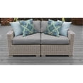 thumbnail image 2 of Coast 2 Piece Outdoor Wicker Patio Furniture Set in Grey, 2 of 2