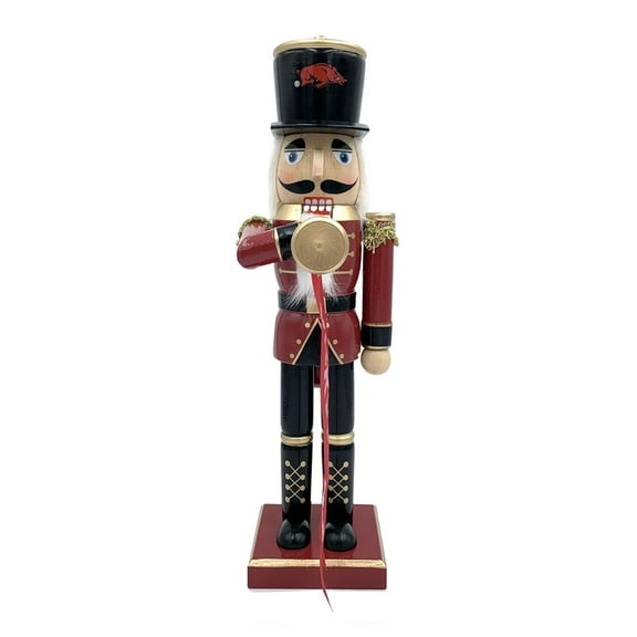 Arkansas Razorbacks 14" Bugler Nutcracker