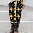 thumbnail image 3 of Owordtank Women's Halloween Leggings High Waisted Sports Slim Pants Lounge Leggings Yoga Gym Loose Pants, 3 of 5
