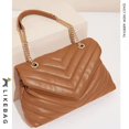 thumbnail image 3 of MKJ Bolsos de lujo con cadena de celosía de diamantes, bolsos de mensajero para mujer 2023, bolso de hombro femenino de moda de cuero suave Lou, 3 of 5