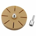 thumbnail image 2 of Fridja 3.5 Rubber Eraser Wheel Pin Stripe Decal Car Sticker Caramel Pneumatic Removal, 2 of 7