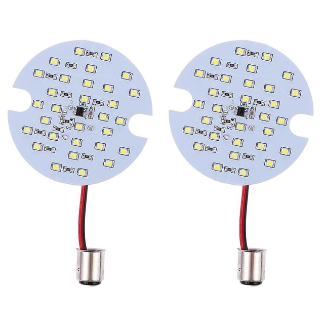 Paquete De 2 Luces LED Blancas 1157 Panel De Señal De Diurno Para Sharpla Luz del coche