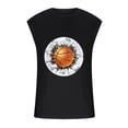 thumbnail image 5 of IROINNID Round Neckline Work Out Tops For Men Sleeveless Sports Tank Tops Vest Pullover Graphic Print Tops, 5 of 5
