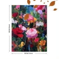 thumbnail image 3 of Qisvanset Meadow Fluffy Cat Canvas Print 12x16 Inch Hallway Art, 3 of 8
