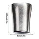 thumbnail image 3 of Taza de Café Ganfancp Estilo Retro Industrial de Acero Inoxidable 304 para Camping Liquidación, 3 of 6