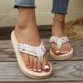 thumbnail image 2 of jiaxiM Orthopedic Flip Flops Women Thong Sandals for Women Wide Flexible Outdoor Slippers for Women Non- Sandals Women Tpr Sole Orthofeet Shoes for Women, 2 of 8