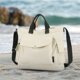 thumbnail image 4 of Bolso Hombro Mujer Lona Retro Informal 872 Beige, 4 of 9