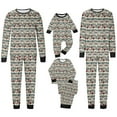 AHTJRT Matching Pjs Christmas for a Big Family Casual Matching Pjs for