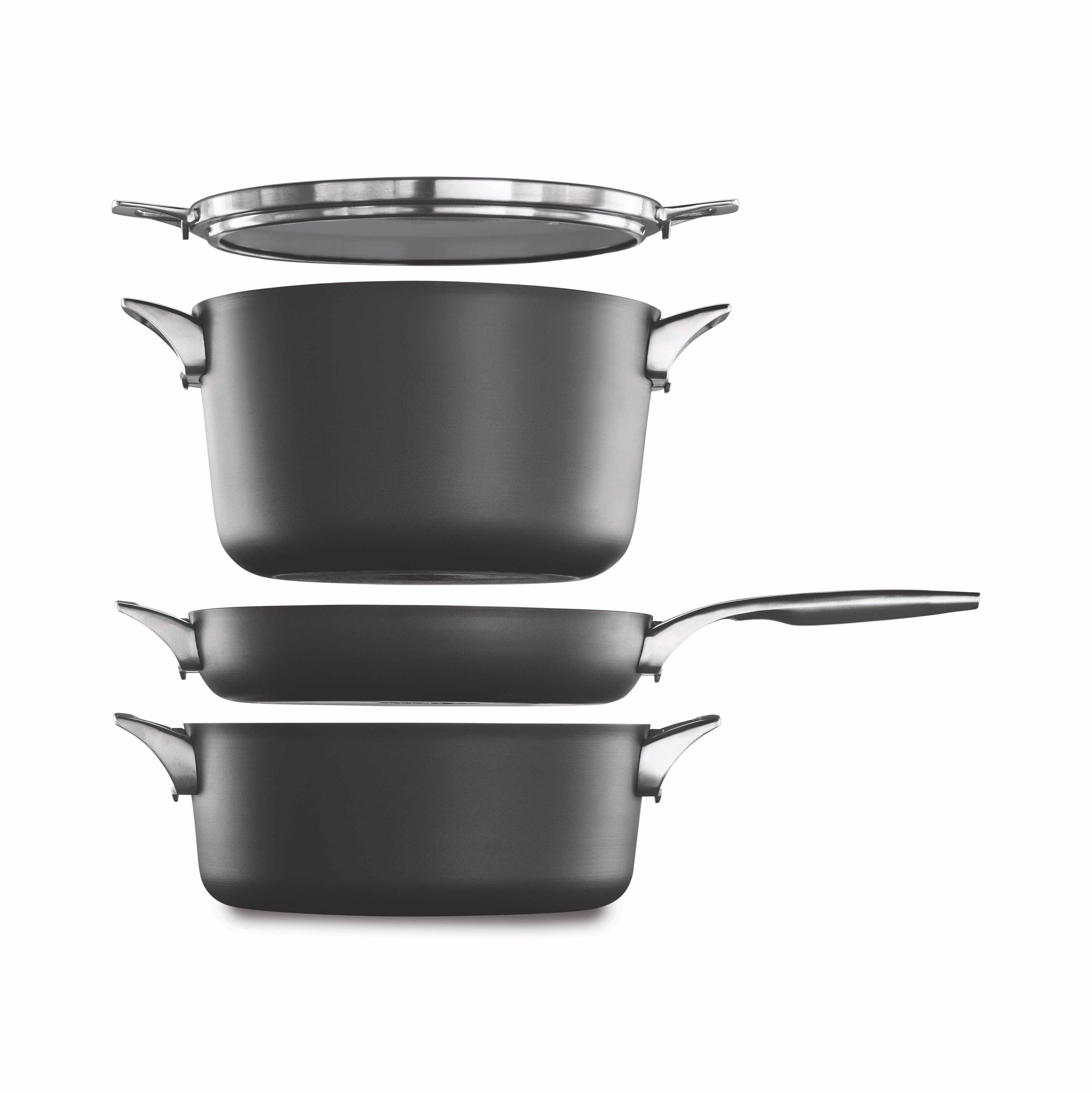 Calphalon Premier™ Space Saving Nonstick and Stainless Steel Cookware