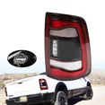 thumbnail image 3 of NURATIT LED Tail Lights Assembly Compatible For 2019-2024 Dodge Ram 2500 3500 with Blind Spot Black Bezel Rear Brake Lights (Right Driver Side) Replace 68361722AH, 3 of 7