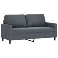 thumbnail image 3 of vidaXL Sofa Chair Upholstered Accent Armchair Sofa Comfort Light Gray Velvet, 3 of 112
