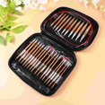 thumbnail image 4 of Needles Knitting Needle Knit Crochet Weaving Yarn Set Wooden Sweater Kit Interchangeable Pin Pointed Making Circular Knittin, 4 of 6