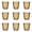 Brown, variant on 5//10/15/20Pcs 9oz Clear Drinking Glasses Reusable Acrylic Cups - Stackable Unbreakable Water Tumblers for Home Outdoors Bars, Juice Drinkware for Restaurant